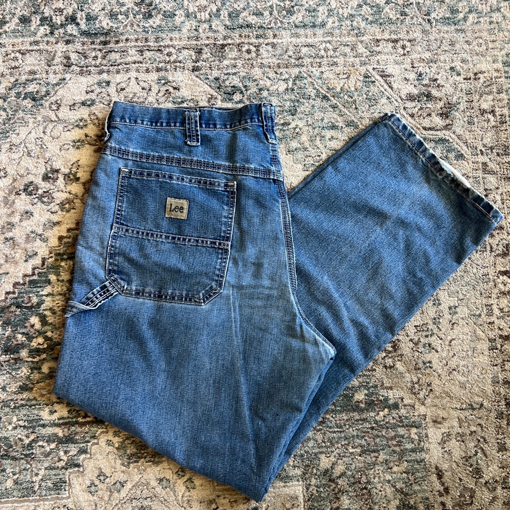 Lee Relaxed Blue Denim Jeans